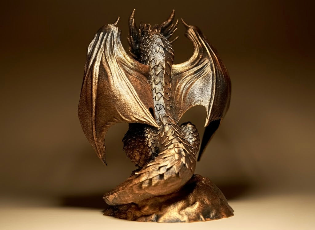 Majestic Dragon Statue