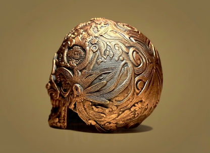 Ornamental Dia Dos Muertos Skull