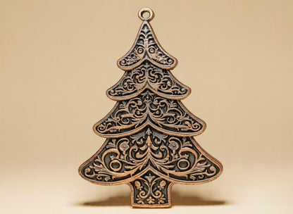 Brad de Craciun cu agatatoare