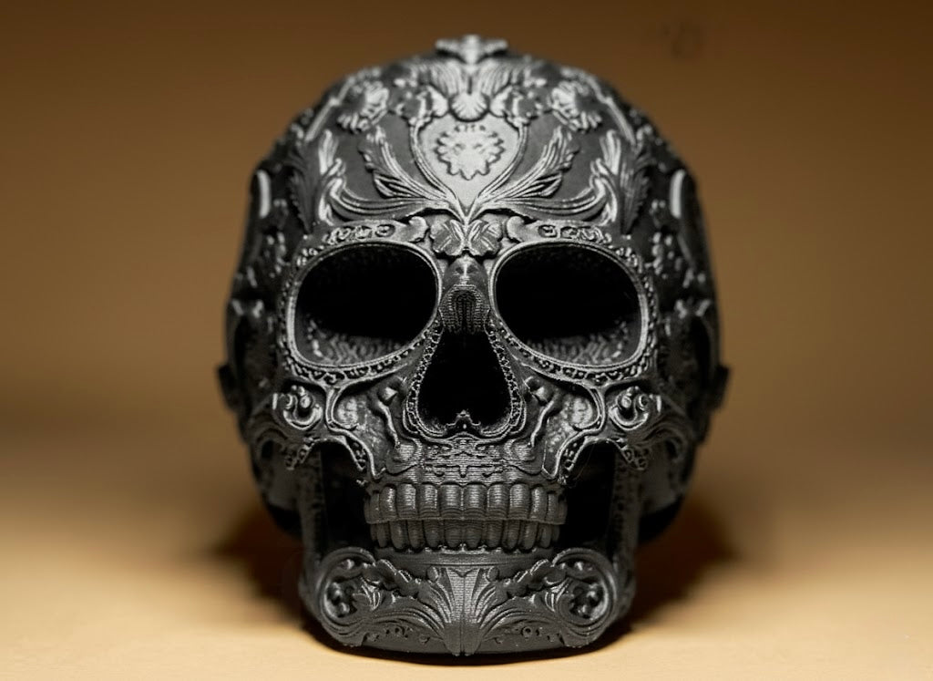 Ornamental Dia Dos Muertos Skull