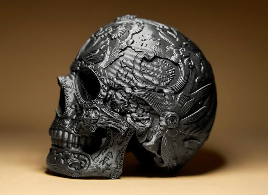 Ornamental Dia Dos Muertos Skull