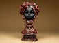 Dia de los Muertos Doll on Stand, Red Doll