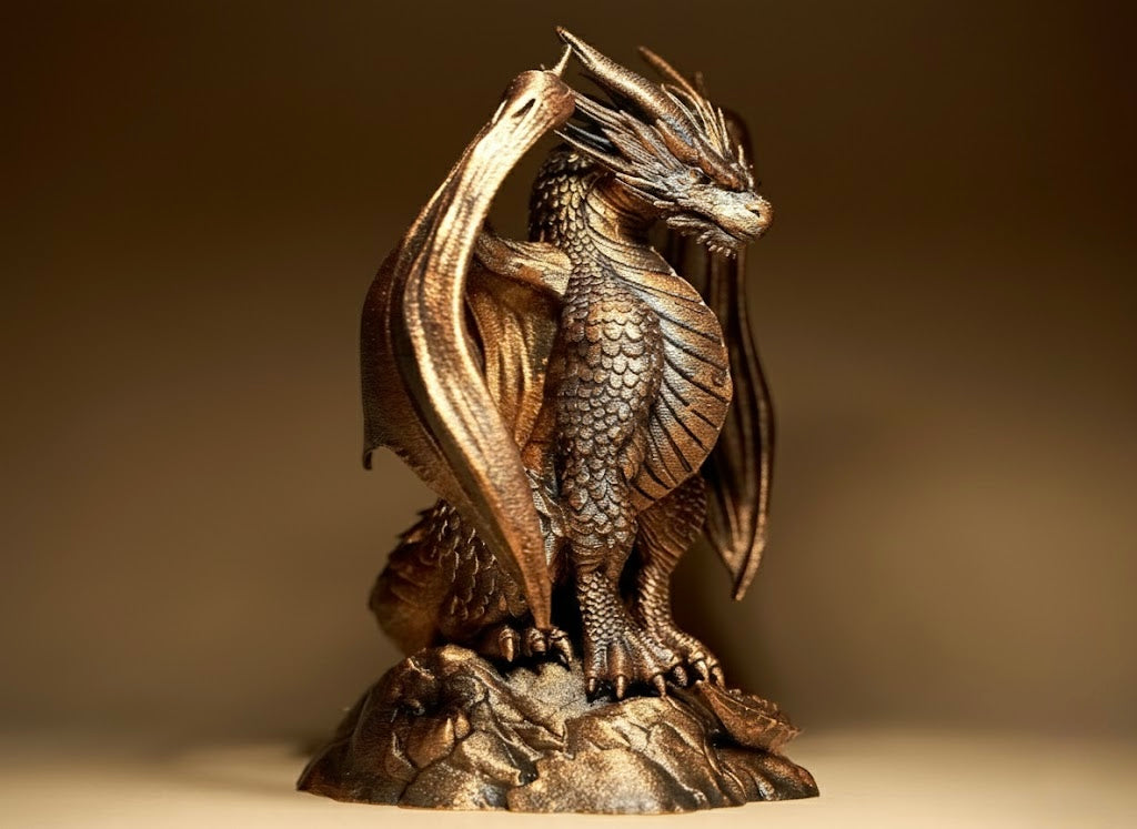 Majestic Dragon Statue