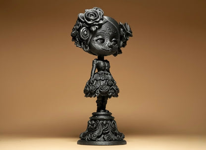 Dia de los Muertos Doll on Stand