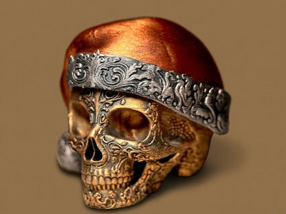 Santa Skull / Craniu Mos Craciun