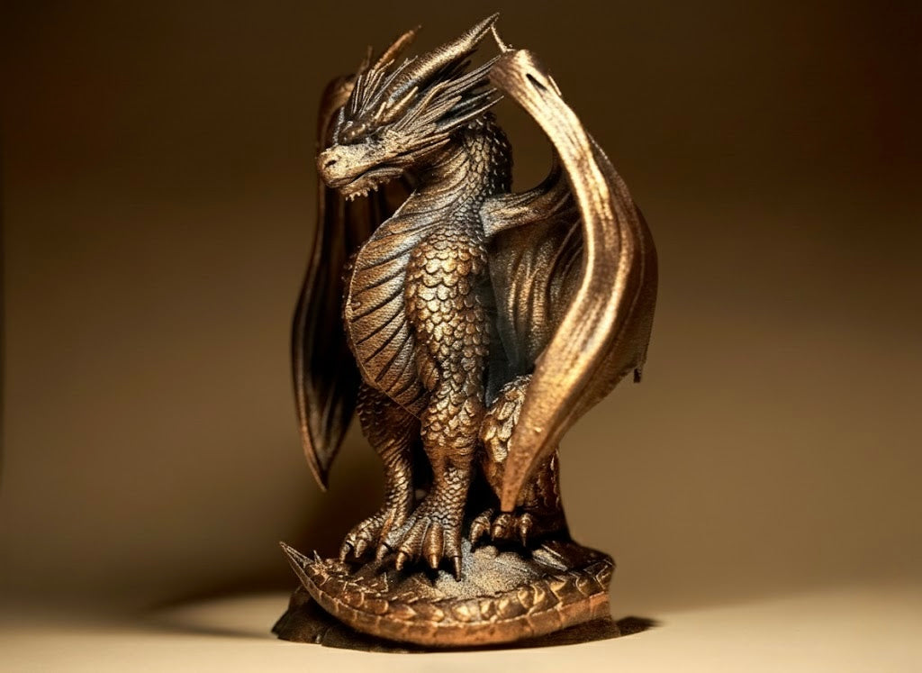 Majestic Dragon Statue