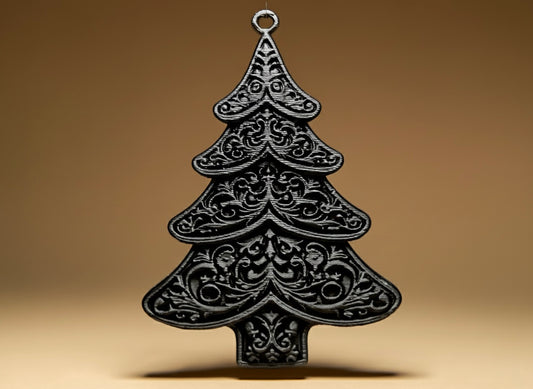 Brad de Craciun cu agatatoare