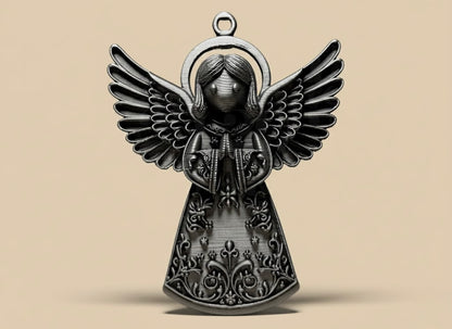 Îngeraș decorativ cu aripi ample