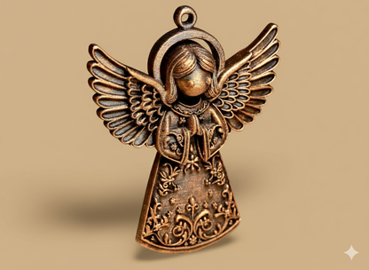 Îngeraș decorativ cu aripi ample