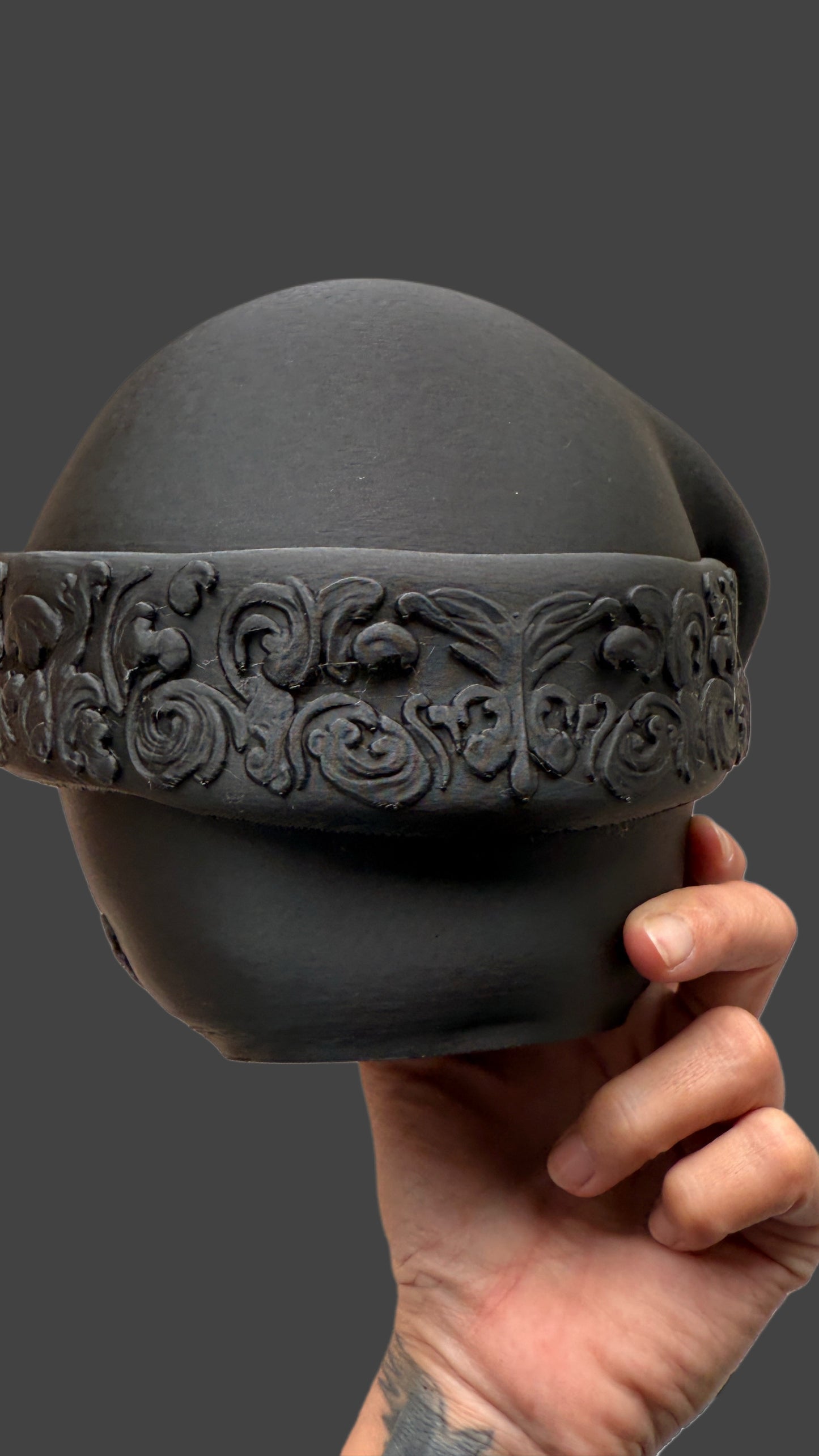 Santa Skull / Craniu Mos Craciun