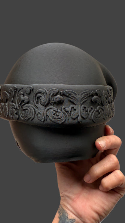 Santa Skull / Craniu Mos Craciun